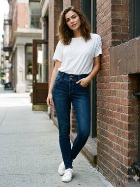 Jean Mur Mur High Rise Skinny Jeans Size 13